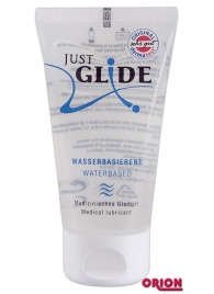 Вагинальная смазка на водной основе JUSTGLIDE - 50 мл. - Orion - купить с доставкой в Челябинске