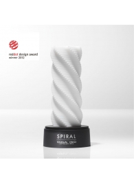 Белый 3D мастурбатор SPIRAL - Tenga - в Челябинске купить с доставкой