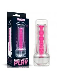 Светящийся в темноте мастурбатор 8.5 Lumino Play Masturbator - Lovetoy - в Челябинске купить с доставкой