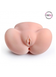 Реалистичный мастурбатор с двумя функциональными отверстиями - Erowoman-Eroman - в Челябинске купить с доставкой