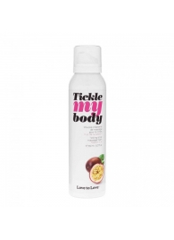 Массажная хрустящая пенка Tickle my body с ароматом маракуйи - 150 мл. - Love to Love - купить с доставкой в Челябинске