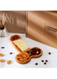 Деревянное блюдо для подачи в форме члена (32,5 х 20 х 1,7 см) - Сима-Ленд - купить с доставкой в Челябинске