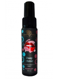 Спрей для горла Deep Throat с десенсибилизирующим эффектом и вкусом бабл-гам - 50 мл. - БиоМед - купить с доставкой в Челябинске