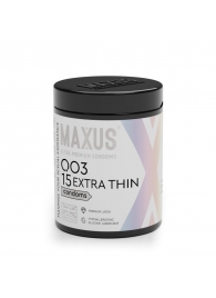 Экстремально тонкие презервативы MAXUS 003 Extra Thin - 15 шт. - Maxus - купить с доставкой в Челябинске