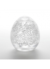 Мастурбатор-яйцо Keith Haring EGG PARTY - Tenga - в Челябинске купить с доставкой