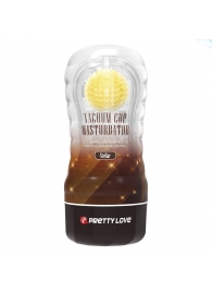 Прозрачный текстурированный мастурбатор Vacuum Cup Masturbator Stellar - Baile - в Челябинске купить с доставкой