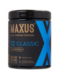 Классические презервативы MAXUS Classic - 12 шт. - Maxus - купить с доставкой в Челябинске