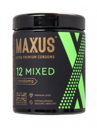 Презервативы MAXUS Mixed - 12 шт. - Maxus - купить с доставкой в Челябинске