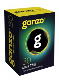 Супертонкие презервативы Ganzo Ultra thin - 30 шт. - Ganzo - купить с доставкой в Челябинске