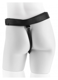 Страпон на виниловых трусиках Strap-on Harness Cock - 17,8 см. - Pipedream - купить с доставкой в Челябинске