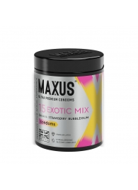 Цветные ароматизированные презервативы MAXUS Exotic Mix - 15 шт. - Maxus - купить с доставкой в Челябинске