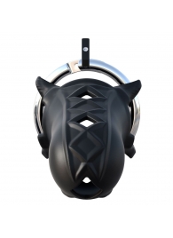 Черный замок верности Extreme Silicone Cock Blocker - Pipedream - купить с доставкой в Челябинске