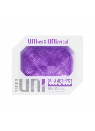 Фиолетовый мастурбатор-стимулятор Tenga Uni Amethyst - Tenga - в Челябинске купить с доставкой