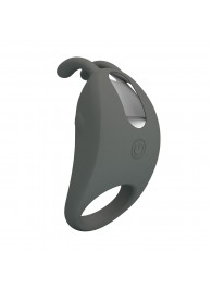 Серое эрекционное кольцо с вибрацией Master Ring - Baile - в Челябинске купить с доставкой