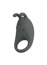 Серое эрекционное кольцо с вибрацией Master Ring - Baile - в Челябинске купить с доставкой