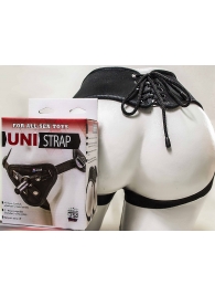 Универсальные трусики Harness UNI strap с корсетом - LOVETOY (А-Полимер) - купить с доставкой в Челябинске