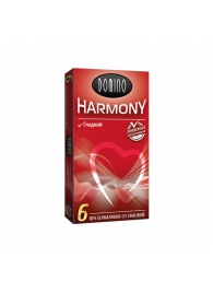 Гладкие презервативы Domino Harmony - 6 шт. - Domino - купить с доставкой в Челябинске