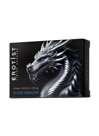 Капсулы для мужчин Erotist Silver Dragon для усиления эрекции - 10 капсул - Erotist Libido Booster - купить с доставкой в Челябинске