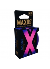 Презервативы Maxus XXL увеличенного размера - 3 шт. - Maxus - купить с доставкой в Челябинске
