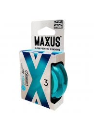 Презервативы Maxus G spot с двойной спиралью - 3 шт. - Maxus - купить с доставкой в Челябинске