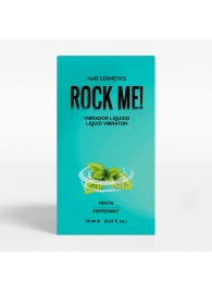 Жидкий вибратор Nuei Rock Me! с ароматом мяты - 20 мл. - Nuei cosmetics - купить с доставкой в Челябинске