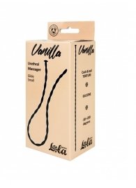 Черный уретральный массажер Glide Small - 30 см. - Lola Games - купить с доставкой в Челябинске