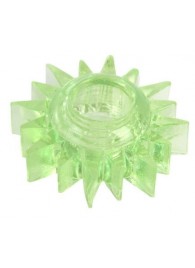 Зеленое эрекционное кольцо-солнце - Toyfa Basic - в Челябинске купить с доставкой