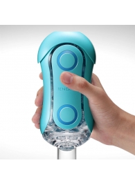 Голубой мастурбатор Tenga Flip ORB Ocean - Tenga - в Челябинске купить с доставкой