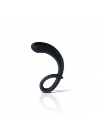 Черный массажер простаты Curving Curt - 13 см. - MyStim - купить с доставкой в Челябинске