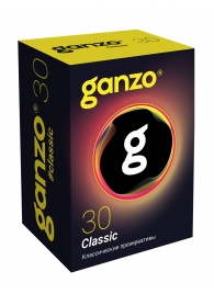 Классические презервативы с обильной смазкой Ganzo Classic - 30 шт. - Ganzo - купить с доставкой в Челябинске
