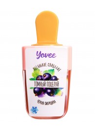 Охлаждающий бальзам для губ «Томный поцелуй» с ароматом черной смородины - 5 мл. - ToyFa - купить с доставкой в Челябинске