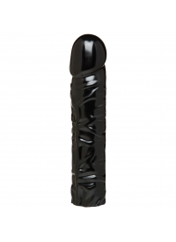 Насадка-фаллоимитатор Vac-U-Lock CodeBlack 8 Inch Classic Dong - 19,3 см. - Doc Johnson - купить с доставкой в Челябинске