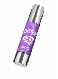 Массажное масло 2-в-1 Blackberry Hot Effect с разогревающим эффектом и вкусом ежевики - 50 мл. - Secret Play - купить с доставкой в Челябинске