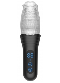 Автоматический мастурбатор Oral Sex Masturbator с функциями ротации, вибрации и фрикций - Secwell - в Челябинске купить с доставкой