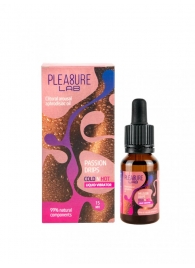 Жидкий вибратор Passion Drips Cold n Hot - 15 мл. - Pleasure Lab - купить с доставкой в Челябинске