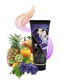 Массажный крем для тела с ароматом экзотических фруктов Exotic fruits - 200 мл. - Shunga - купить с доставкой в Челябинске