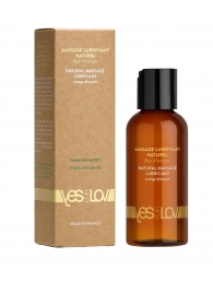 Натуральная массажная смазка Natural Lubricant Orange Blossom - 100 мл. - YESforLOV - купить с доставкой в Челябинске