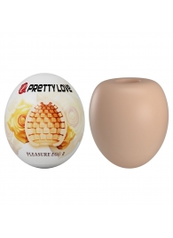 Бежевый мастурбатор-яйцо Pleasure Egg II - Baile - в Челябинске купить с доставкой