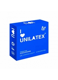 Классические презервативы Unilatex Natural Plain - 3 шт. - Unilatex - купить с доставкой в Челябинске