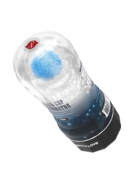 Прозрачный текстурированный мастурбатор Vacuum Cup Masturbator Planet - Baile - в Челябинске купить с доставкой