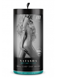 Мастурбатор-вагина с вибрацией Soft   Wet Natasha Realistic Beige Masturbator - Blush Novelties - в Челябинске купить с доставкой