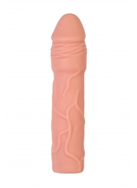 Телесная удлиняющая насадка с подхватом - 19 см. - ToyFa - в Челябинске купить с доставкой