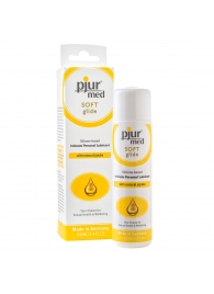 Силиконовый лубрикант с жожоба pjur MED Soft glide - 100 мл. - Pjur - купить с доставкой в Челябинске