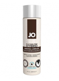 Водно-масляный лубрикант с охлаждающим эффектом JO Silicon free Hybrid Lubricant COOLING - 120 мл. - System JO - купить с доставкой в Челябинске