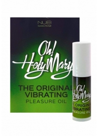 Масло унисекс с эффектом вибрации Oh! Holy Mary - 6 мл. - Nuei cosmetics - купить с доставкой в Челябинске