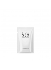 Полоски для орального секса Slow Sex Oral Sex Strips - 7 шт. - Bijoux Indiscrets - купить с доставкой в Челябинске