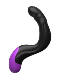 Черно-фиолетовый вибромассажёр простаты Hyper-Pulse P-Spot Massager - Pipedream - в Челябинске купить с доставкой