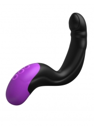 Черно-фиолетовый вибромассажёр простаты Hyper-Pulse P-Spot Massager - Pipedream - в Челябинске купить с доставкой