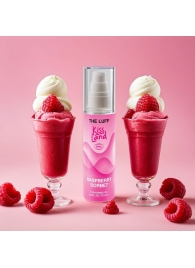 Съедобное массажное масло Kiss Land Raspberry Sorbet - 75 мл. - THE LUFF - купить с доставкой в Челябинске