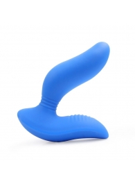 Синий вибромассажер простаты 3,5’’ Curve P-spot Massager - 12 см. - Erokay - в Челябинске купить с доставкой
